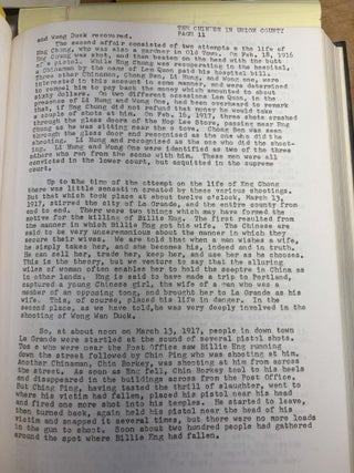 UNION COUNTY, OREGON: RECORDS OF THE HISTORICAL SOCIETY; (Custom Local Anthology with Photographs Tipped In)