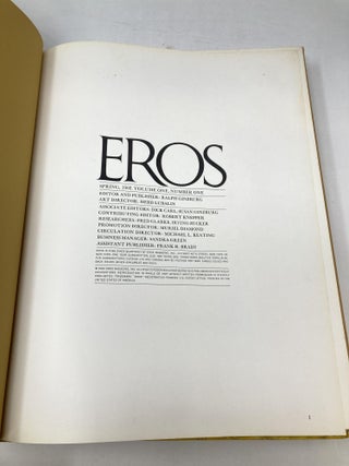 EROS MAGAZINE (VOLUMES 1,2 AND 4)