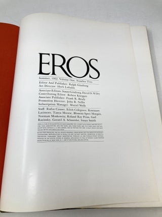 EROS MAGAZINE (VOLUMES 1,2 AND 4)