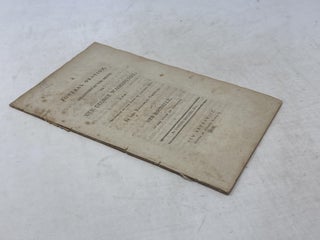 A FUNERAL ORATION, OCCASIONED BY THE DEATH OF GEN. GEORGE WASHINGTON; AND DELIVERED ON THE FIRST OF JANUARY, 1800. IN THE EPISCOPAL CHURCH, AT NEW-ROCHELLE, IN THE STATE OF NEW-YORK