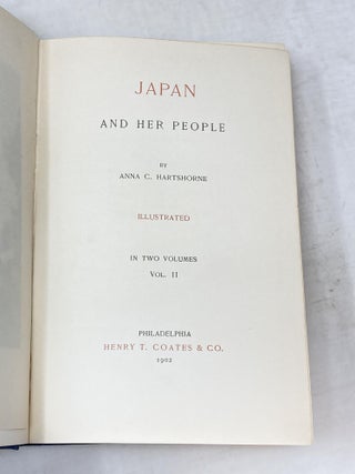 JAPAN AND HER PEOPLE (TWO VOLUMES COMPLETE)