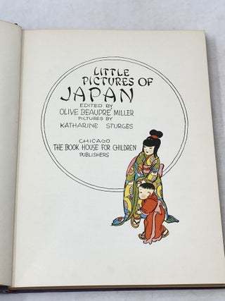 LITTLE PICTURES OF JAPAN; Pictures by Katharine Sturges