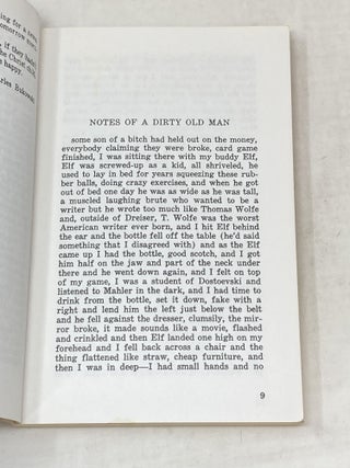 NOTES OF A DIRTY OLD MAN