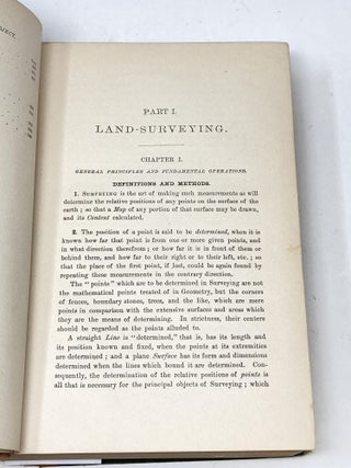 A TREATISE ON SURVEYING: COMPRISING THE THEORY AND PRACTICE