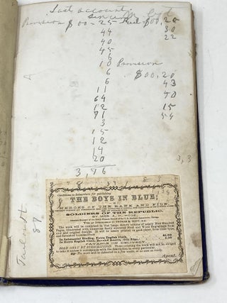 SALESMAN'S SAMPLE BOOK: THE BOYS IN BLUE; OR HEROES OF THE "RANK AND FILE." COMPRISING INCIDENTS AND REMINISCENCES FROM CAMP, BATTLE-FIELD, AND HOSPITAL, WITH NARRATIVES OF THE SACRIFICE, SUFFERING, AND TRIUMPHS OF THE SOLDIERS OF THE REPUBLIC; With an Introduction by Thomas M. Eddy, D.D. With Illustrations from Original Drawings of the Most Striking Scenes of the War of the Rebellion.
