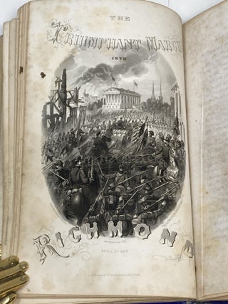 SALESMAN'S SAMPLE BOOK: THE BOYS IN BLUE; OR HEROES OF THE "RANK AND FILE." COMPRISING INCIDENTS AND REMINISCENCES FROM CAMP, BATTLE-FIELD, AND HOSPITAL, WITH NARRATIVES OF THE SACRIFICE, SUFFERING, AND TRIUMPHS OF THE SOLDIERS OF THE REPUBLIC; With an Introduction by Thomas M. Eddy, D.D. With Illustrations from Original Drawings of the Most Striking Scenes of the War of the Rebellion.