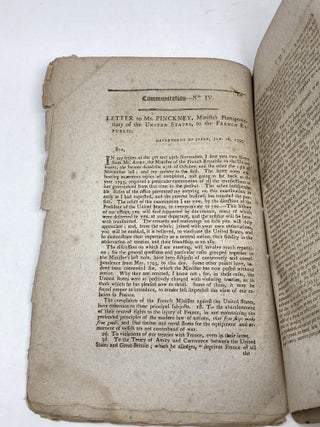 REVIEW OF THE ADMINISTRATION OF THE GOVERNMENT OF THE UNITED STATES OF AMERICA SINCE THE YEAR NINETY-THREE, OR, THE CORRESPONDENCE BETWEEN THE SECRETARY OF STATE, AND THE FRENCH MINISTER ON THAT SUBJECT.