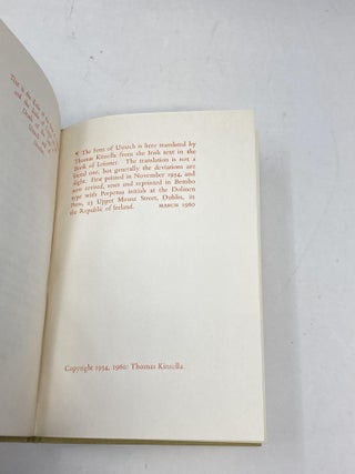 LONGES MAC NUSNIG : THE EXILE OF THE SONS OF USNECH AND THE EXILE OF FERGUS AND THE DEATH OF THE SONS OF USNECH & DIERDRE