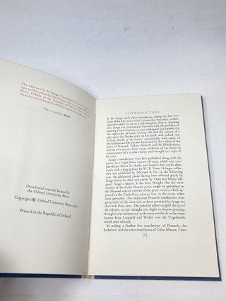 TRANSLATIONS; Edited from the Original Manuscripts By Robin Skelton